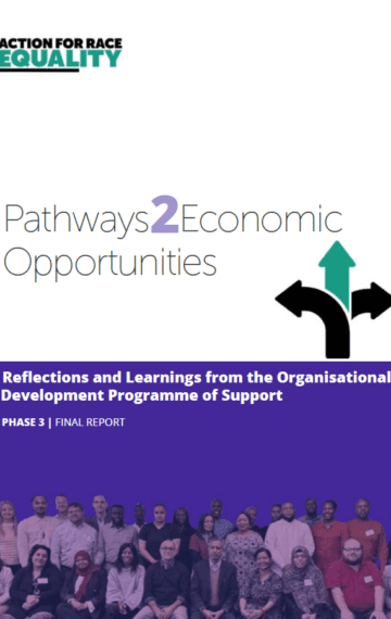 Pathways2Economic Opportunities Phase 3 Report: Reflections and Learnings from the Organisational Development Programme of Support