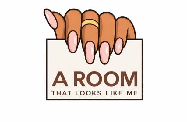 Logo of organisation called 0483 which has lettering that reads 'A room that looks like me'