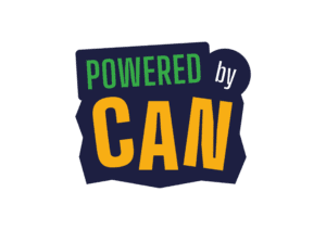 Logo: Powered by CAN