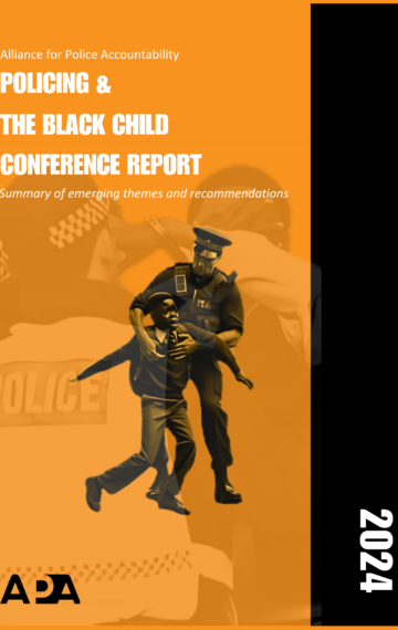 Policing & The Black Child Conference Report