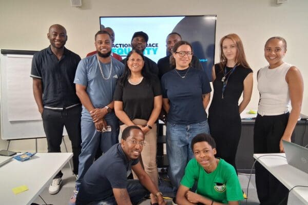 Group of attendees of a GMF workshop